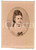 Fotografia d epoca originale 1890 ca LE HAVRE Ritratto di giovane donna  Foto A. CACCIA 10x15 cm 1 1