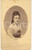 Fotografia d epoca originale 1890 ca GENOVA Ritratto di ragazza  Foto G. B. SCIUTTO CDV 1