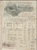 Documento originale, autentico 1906 OMEGNA Stabilimento metallurgico Agostino CANE Casalinghi  Fattura 1