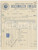 Documento originale, autentico 1931 TORINO Via Balme 13  Emilio ACCOMAZZO Fabbrica saponi Fattura per lisciva 1