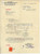 Documento originale, autentico 1952 MILANO  STIPEL Distacco linea urbana per morosità  Lettera 21x28 cm 1