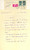 Autografo originale 1957 Università di PISA Istituto di Fisica  Lettera Renato SANTANGELO Autografo 1