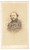 Fotografia d epoca originale 1900 ca PARIS Ritratto maschile  Busto Foto Léon MULOT CDV 1