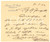 Autografo originale 1942 BRESCIA Banca S. Paolo  Biglietto Guido SALVADORI Autografo 1