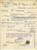 Documento originale, autentico 1924 ROCCAVIONE Ditta G. GREGORIO Prodotti Alto Piemonte  Fattura per funghi 1