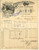 Documento originale, autentico 1924 MARSEILLE Savonnerie Bernabò Frères LOUIS CORDESSE Facture 1