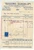 Documento originale, autentico 1934 BERGAMO Borgo Palazzo 80 Teodoro GUADALUPI Fattura per mosto pachino 1