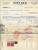 Documento originale, autentico 1958 MILANO Via Derna 34 Lampade artistiche VIVI LUX Fattura con cambiale 1