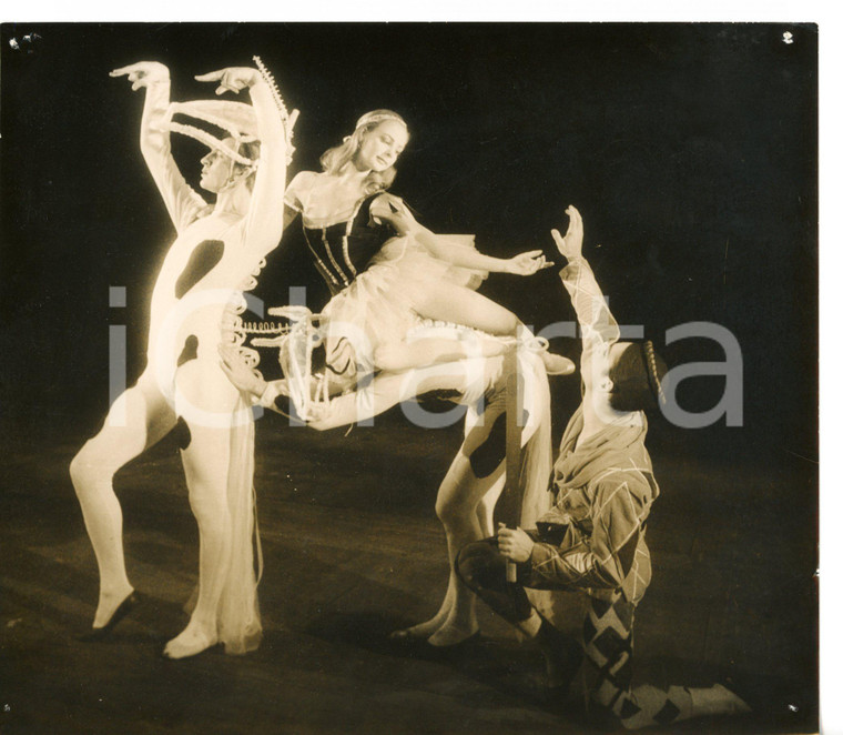 1959 LONDON Royal Opera House - Antoinette SIBLEY during rehearsal *Photo 15x17
