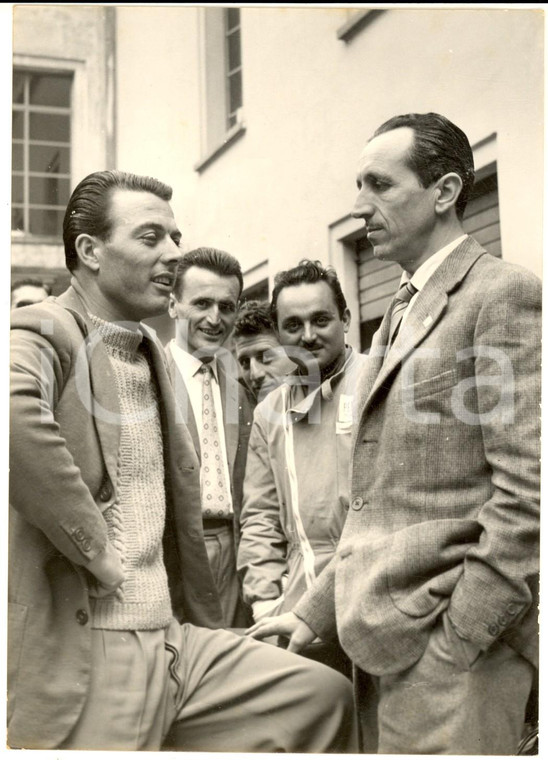 1955 BOLOGNA Motogiro d'Italia - Fernando SPEZIALI Remo VENTURI alla punzonatura
