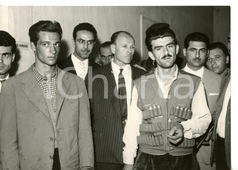 1955 ca PALERMO - CRONACA NERA Matteo CLAUDINO e Natale RICCOBONO *Foto 18x13 cm