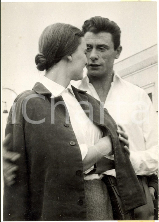 1954 CEFALÙ - CINEMA "Vacanze d'amore" Lucia BOSE' Jean-Claude YVONNE Foto 13x18