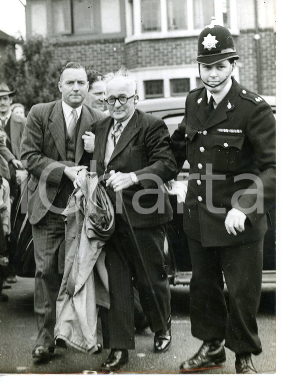 1953 BLACKPOOL - CRONACA NERA Arresto di Alfred Edward MERRIFIELD *Foto 15x20