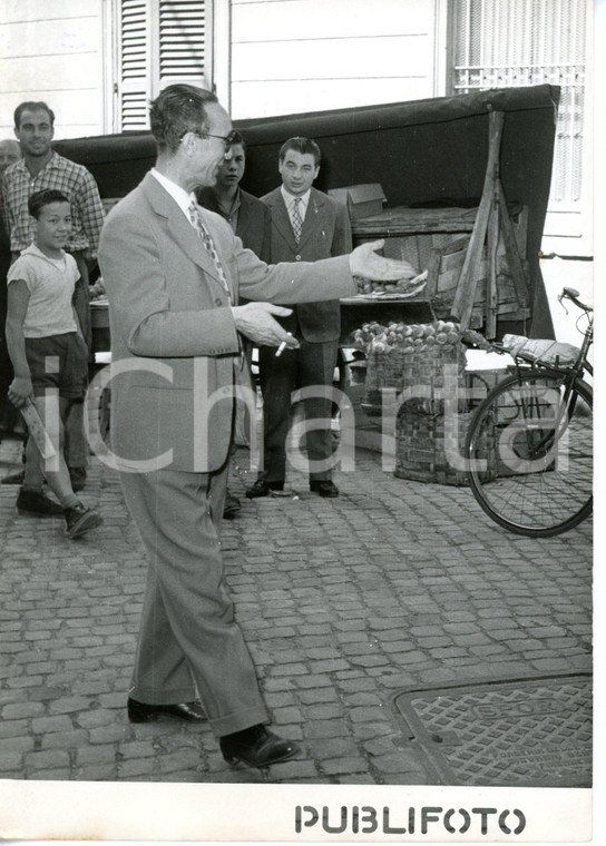 1954 ROMA - CASO MONTESI Il fratello del marchese Ugo MONTAGNA *Foto 13x18 cm