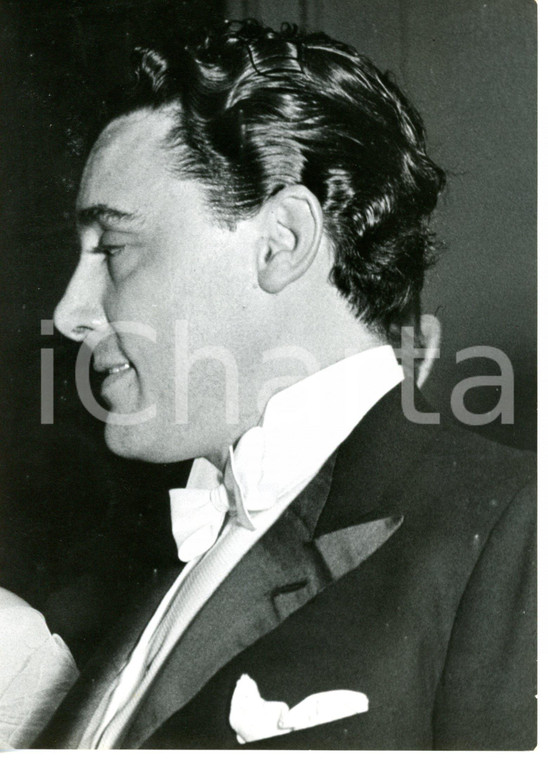 1954 MILANO Ritratto del tenore Mario DEL MONACO *Fotografia 13x18 cm