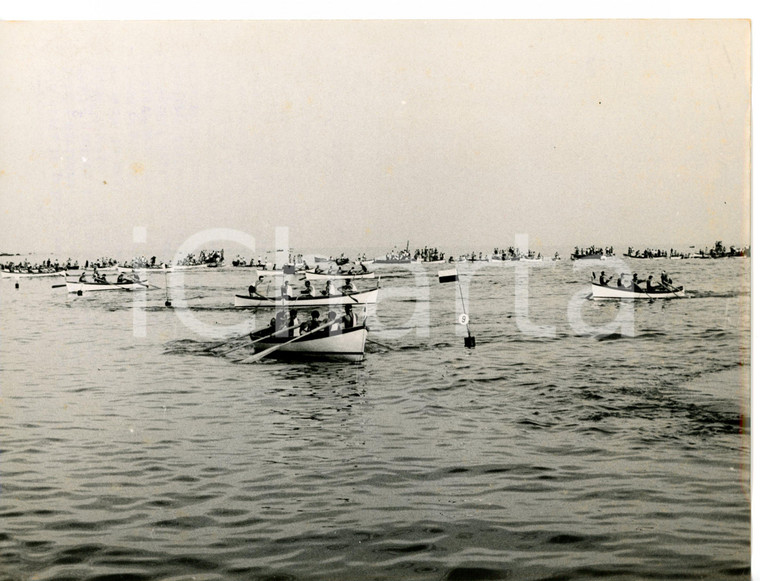 1955 GENOVA Regata Antiche Repubbliche Marinare - Passaggio equipaggio GENOVA