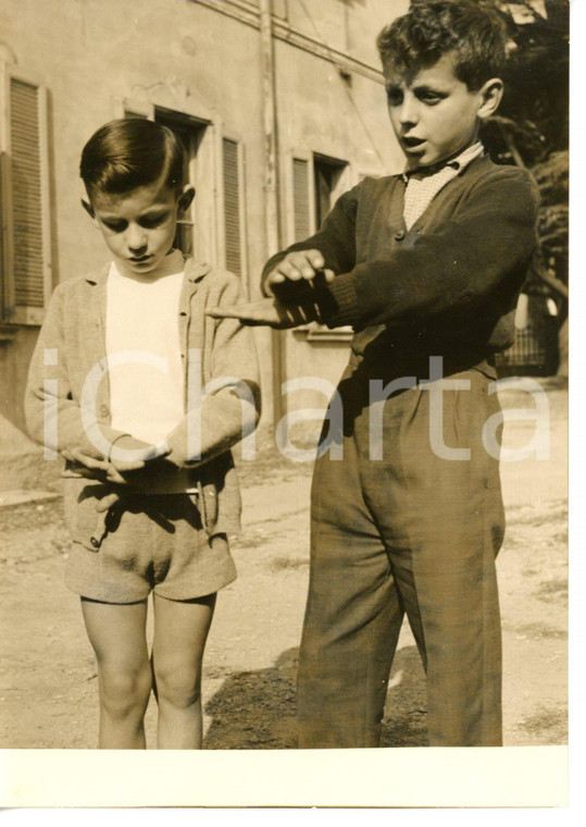 1956 RHO TERRAZZANO Sequestro fratelli SANTATO - Bambini sfuggito ai malviventi