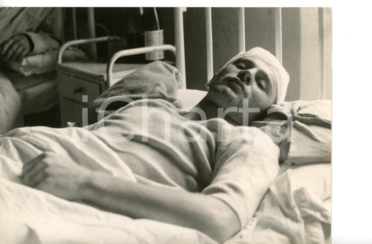 1957 LECCO Tragedia sulla GRIGNETTA - Giovane superstite ricoverato in ospedale 