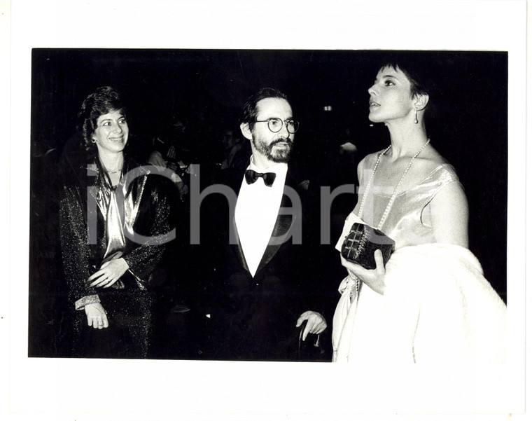 1987 CINEMA Renzo e Isabella ROSSELLINI durante serata di gala *Foto 25x20