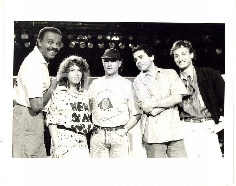 1990 ca MUSICA Il gruppo musicale BAND OF JOCKS *Foto VINTAGE 25x20 cm