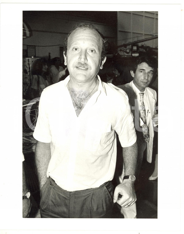 1985 ca MILANO Ritratto di Luciano DI PIETRO direttore de "IL MONELLO" *Foto