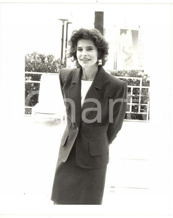 1987 FESTIVAL DI CANNES - CINEMA Ritratto dell'attrice Fanny ARDANT *Foto 20x25
