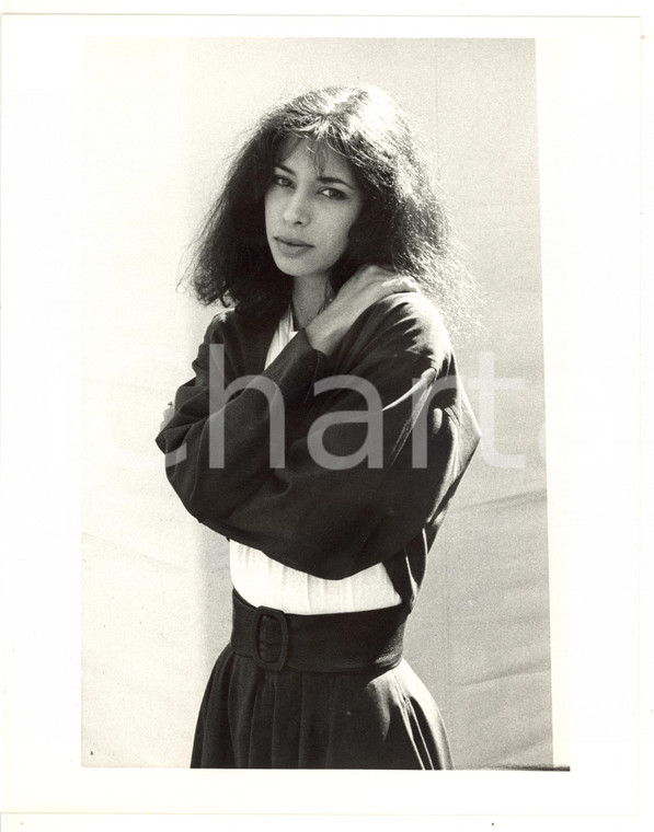 1987 CINEMA Ritratto dell'attrice Sophie RENOIR (1) *Foto VINTAGE 20x25 cm