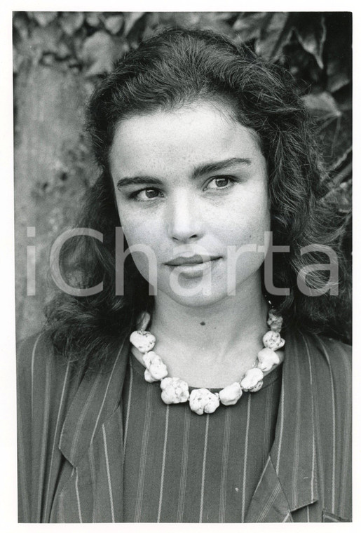 1987 MOSTRA DEL CINEMA DI VENEZIA Ritratto dell'attrice Giulia BOSCHI *Foto 