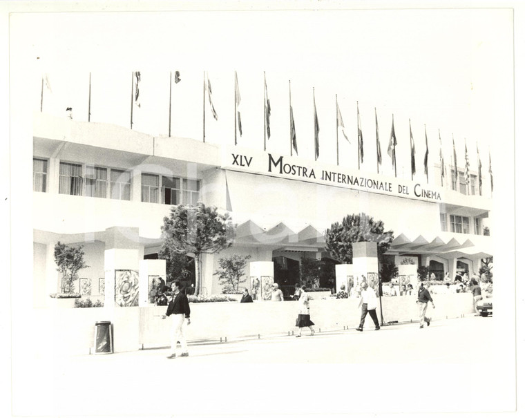 1988 VENEZIA - Ingresso della Biennale - XLV Mostra del Cinema - Foto 24x18 cm 