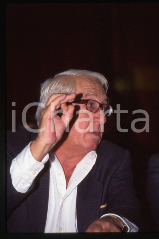 35mm vintage slide* 1995ca Teatro Ritratto Regista GIUSEPPE PATRONI GRIFFI