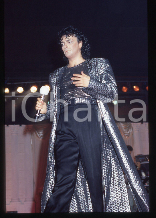 35mm vintage slide* 1986 Zero Tour RENATO ZERO durante un concerto (73)