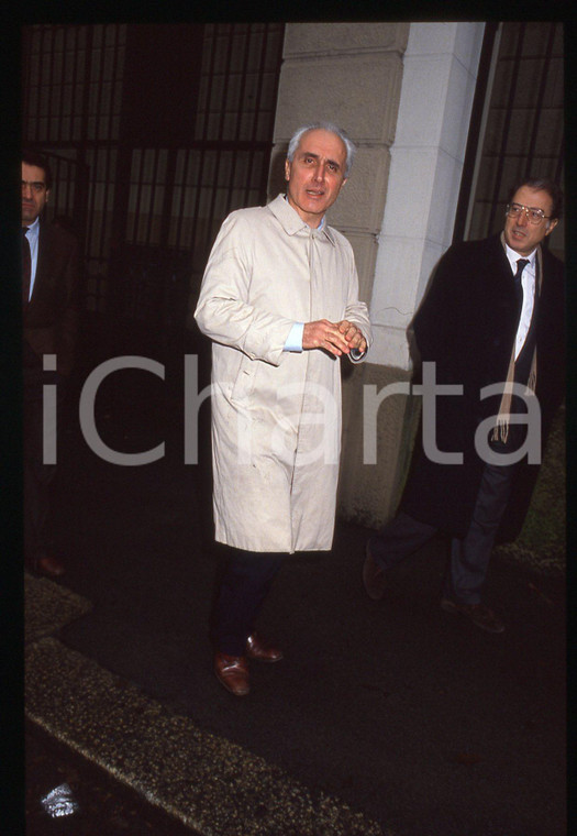 35mm vintage slide* 1990ca Ritratto Bruno TASSAN DIN dirigente gruppo Rizzoli