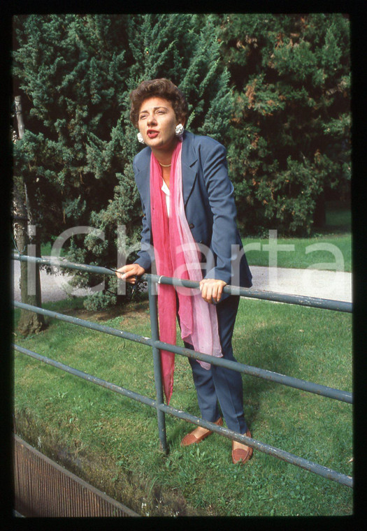 35mm vintage slide* 1990ca Cinzia LEONE ritratto dell'attrice (9)