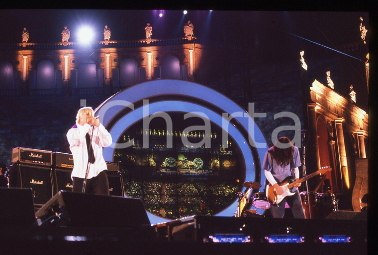 35mm vintage slide*1999 Festivalbar RED HOT CHILI PEPPERS cantano "Scar Tissue"