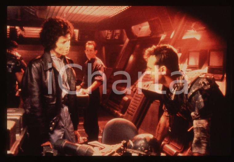 35mm vintage slide*1986 ALIENS SCONTRO FINALE - Sigourney WEAVER e Michael BIEHN