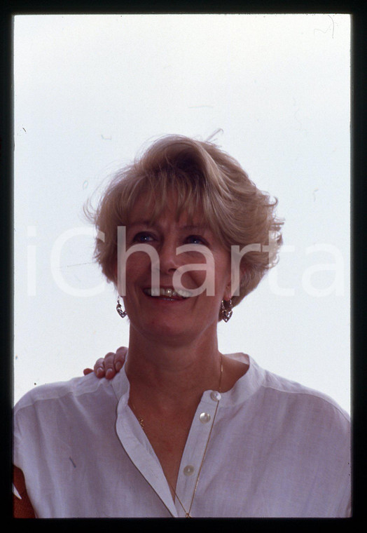 35mm vintage slide* 1990ca Vanessa REDGRAVE ritratto dell'attrice