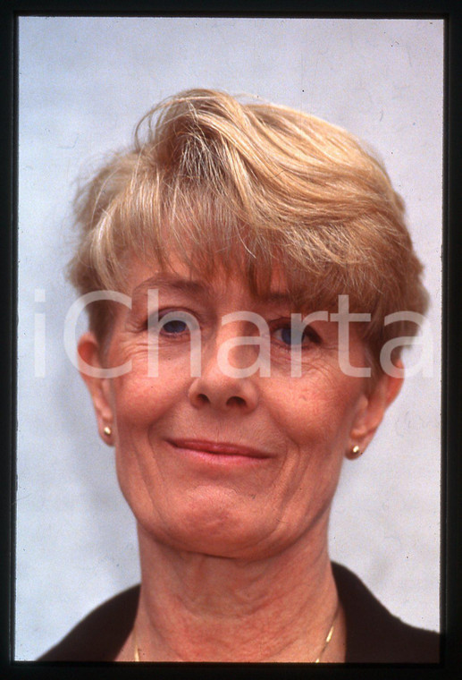 35mm vintage slide* 1990ca Vanessa REDGRAVE ritratto dell'attrice (3)