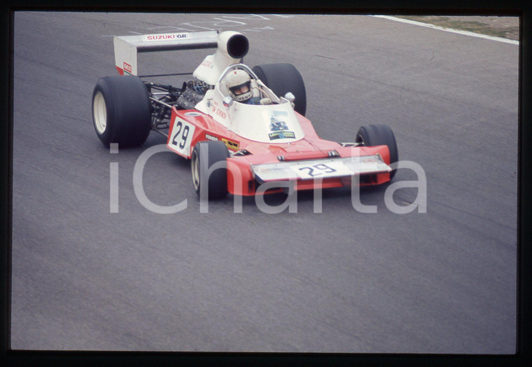 35mm vintage slide* 1975ca FORMULA 1 - Monoposto durante un Gran Premio (6)