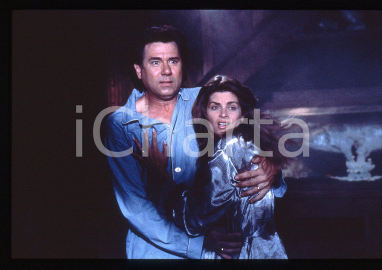 35mm vintage slide* 1990 Film MADHOUSE - John LARROQUETTE e Kirstie ALLEY (3)