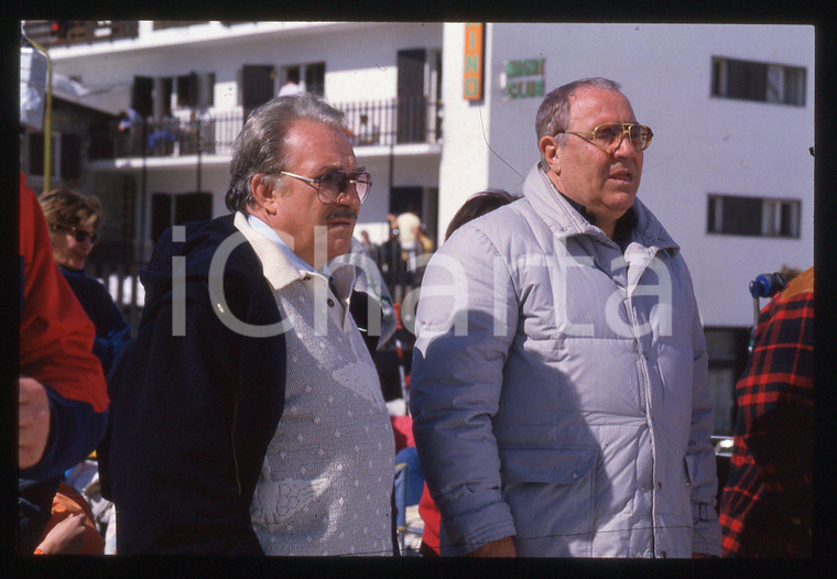 35mm vintage slide* 1990ca CINEMA - Sergio CORBUCCI e Ugo TOGNAZZI