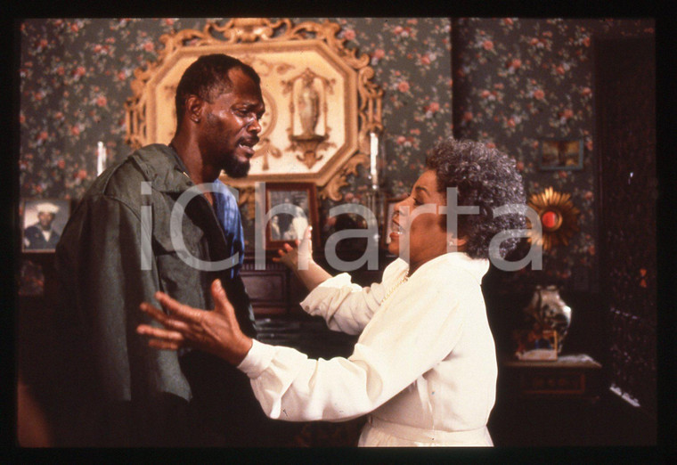 35mm vintage slide* 1991 Film JUNGLE FEVER - Samuel L. JACKSON e Ruby DEE