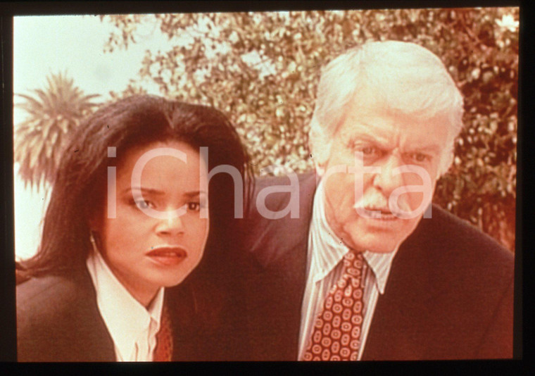 35mm vintage slide* 1993 DIAGNOSIS MURDER -  Dick VAN DYKE e Victoria ROWELL