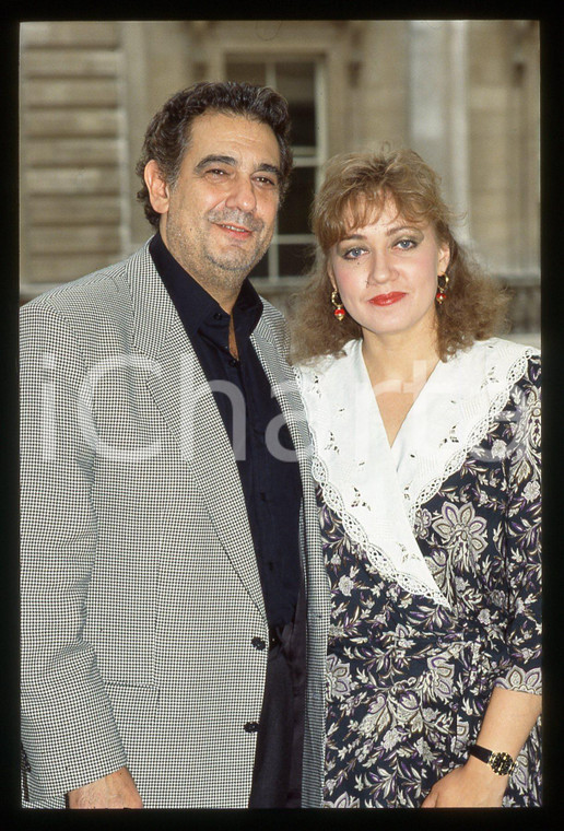 35mm vintage slide* 1990ca LIRICA - Placido DOMINGO ritratto del tenore