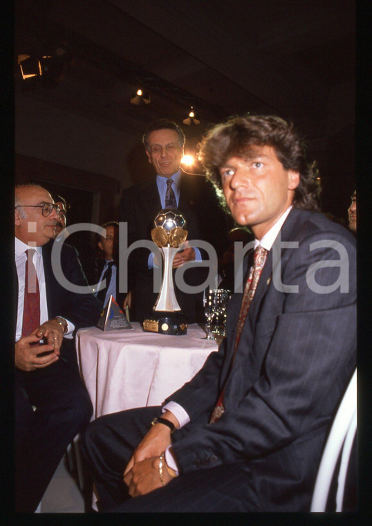 35mm vintage slide* 1990 PALLONE DI PLATINO Giancarlo ANTOGNONI Paolo VALENTI