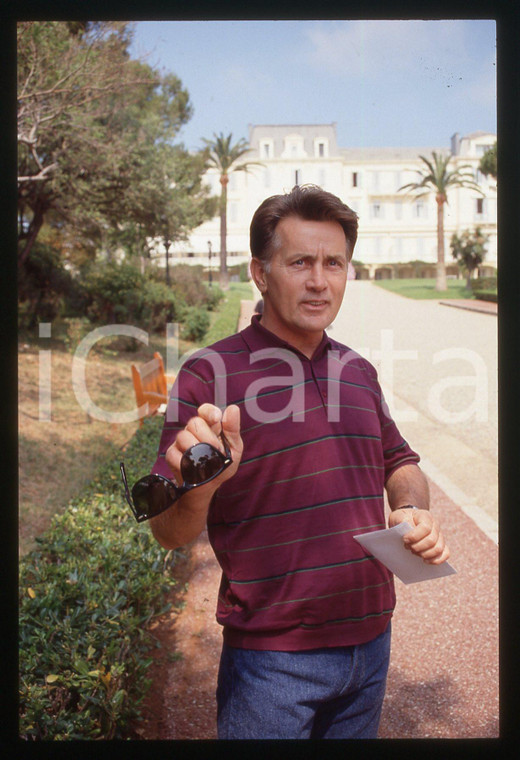 35mm vintage slide* 1990ca CINEMA - Martin SHEEN ritratto dell'attore