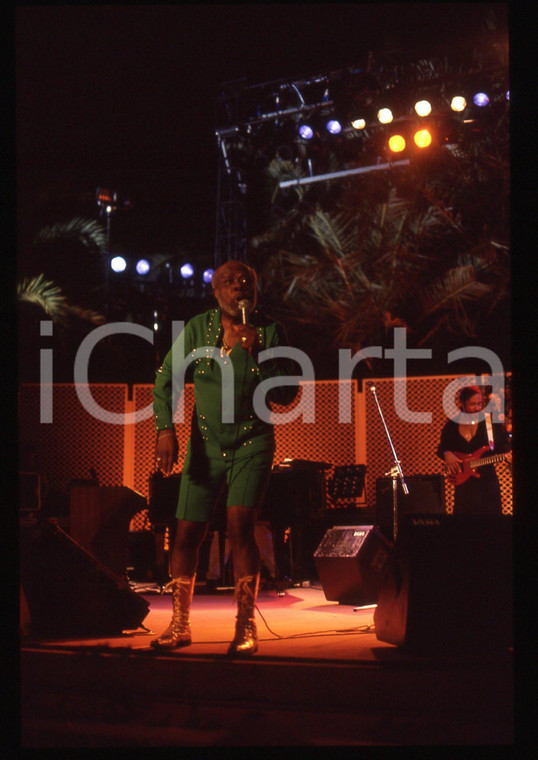 35mm vintage slide* 1991 SANREMO - Rufus THOMAS al Blues Festival (5)