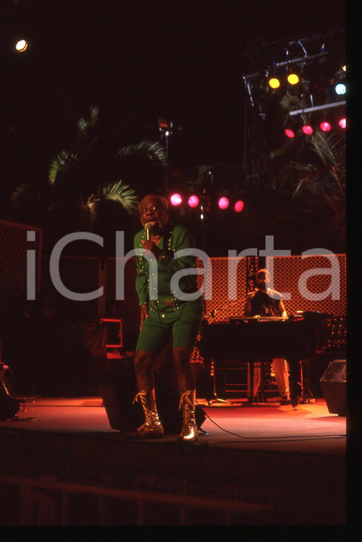 35mm vintage slide* 1991 SANREMO - Rufus THOMAS al Blues Festival (8)