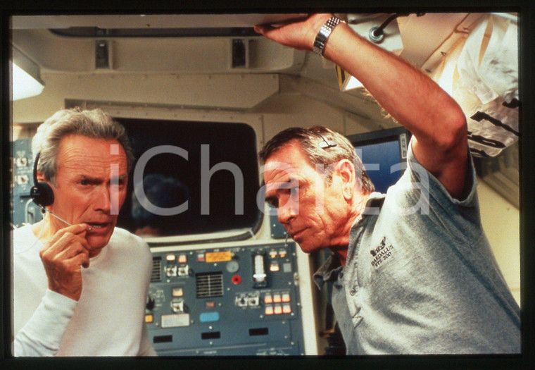 35mm vintage slide* 2000 Film SPACE COWBOYS - Clint EASTWOOD e Tommy LEE JONES