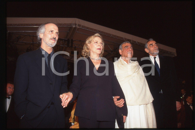 35mm vintage slide* 1997 Festival CANNES -  Lauren BACALL e Vittorio GASSMAN (5)