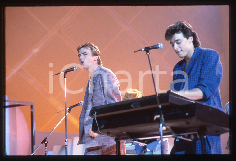 35mm vintage slide* 1985 SAINT VINCENT GO WEST Peter COX e Richard DRUMMIE (10)